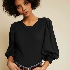 NWT Nation LTD Black Lauren Tee
